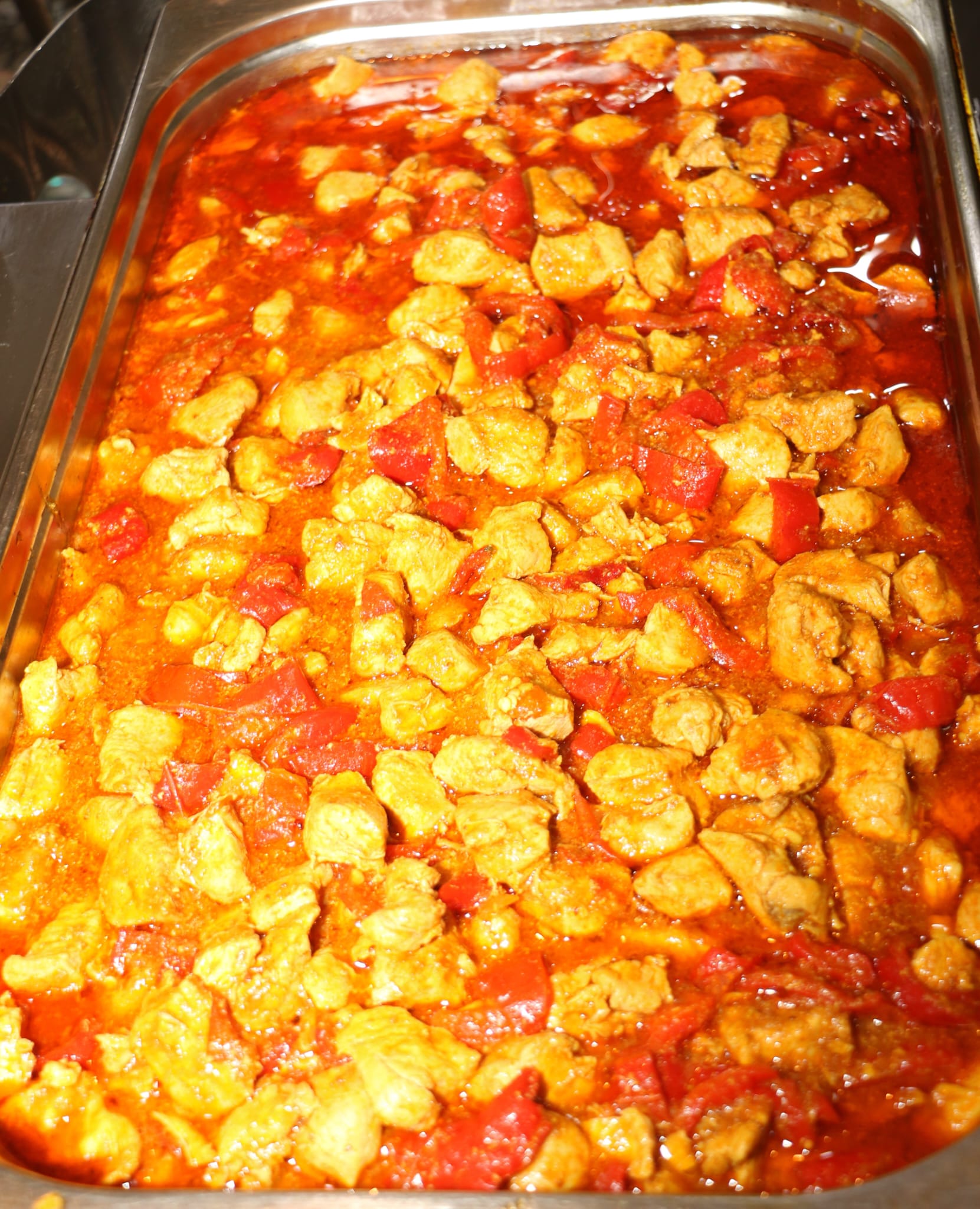 Culinaire presentatie buffet